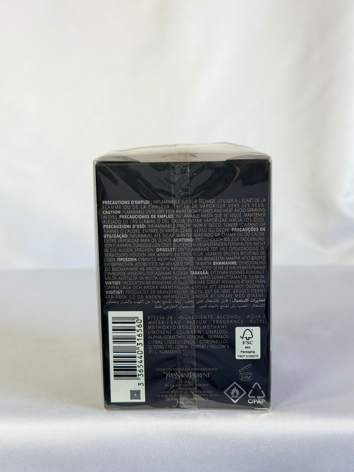 Yves Saint Laurent L’Homme Eau de Toilette 100ml