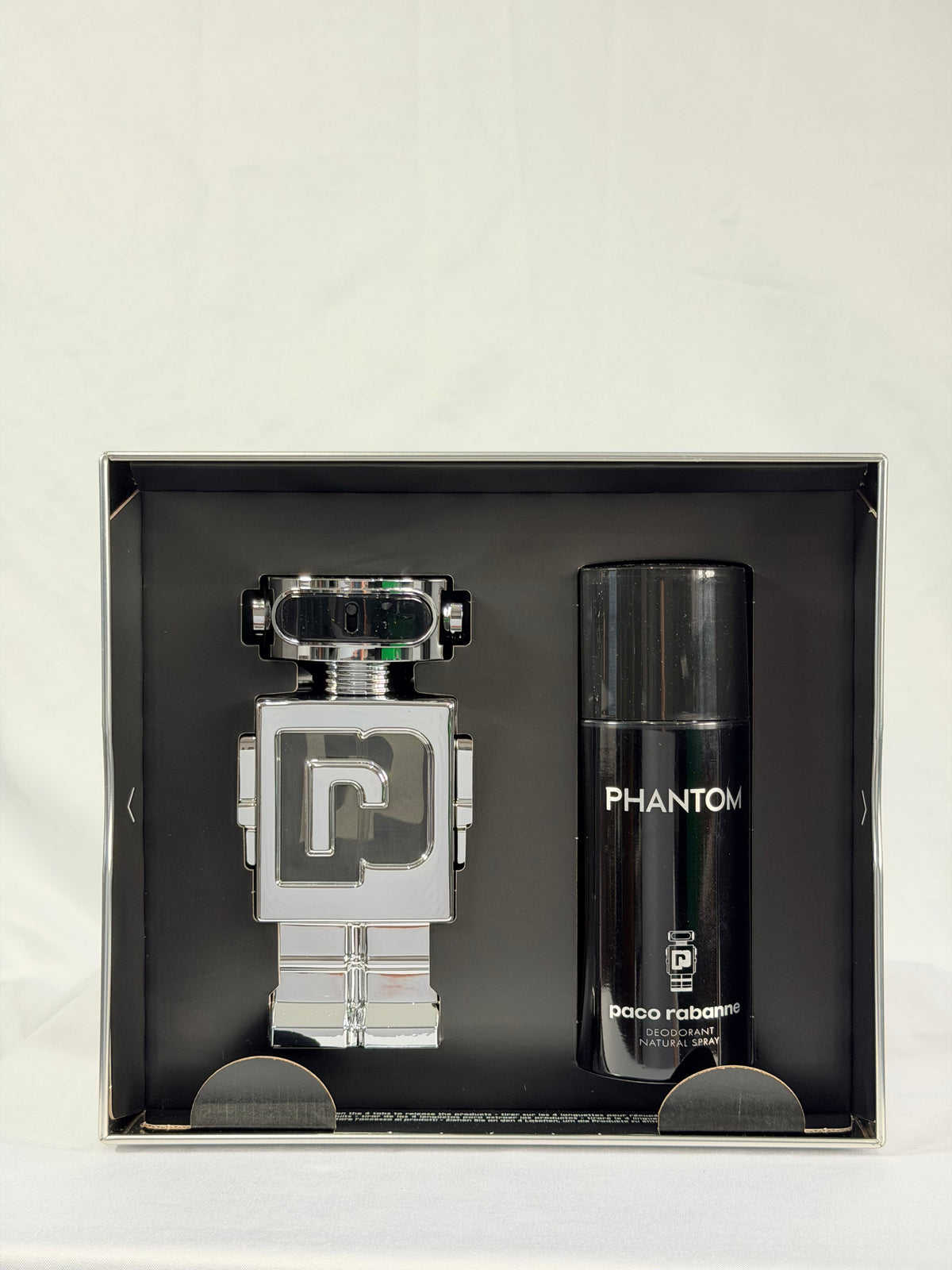 Paco Rabanne Phantom Gift Set for Men - 100ml Eau de Toilette + 150ml Deodorant Spray