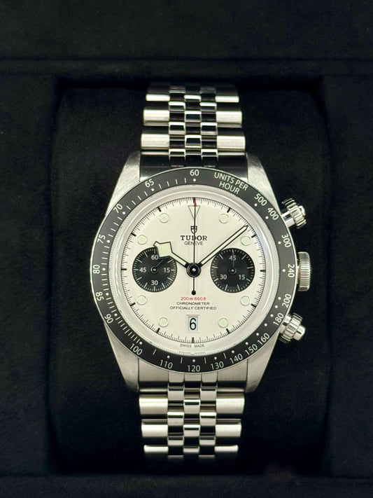 2024 Tudor Black Bay Chrono 41mm 79360N Opaline Panda Dial