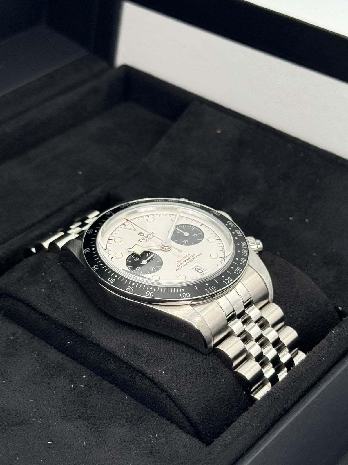 2024 Tudor Black Bay Chrono 41mm 79360N Opaline Panda Dial