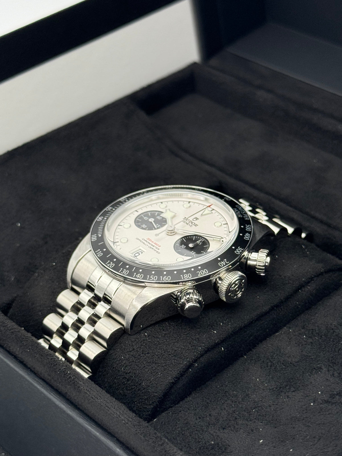 2024 Tudor Black Bay Chrono 41mm 79360N Opaline Panda Dial