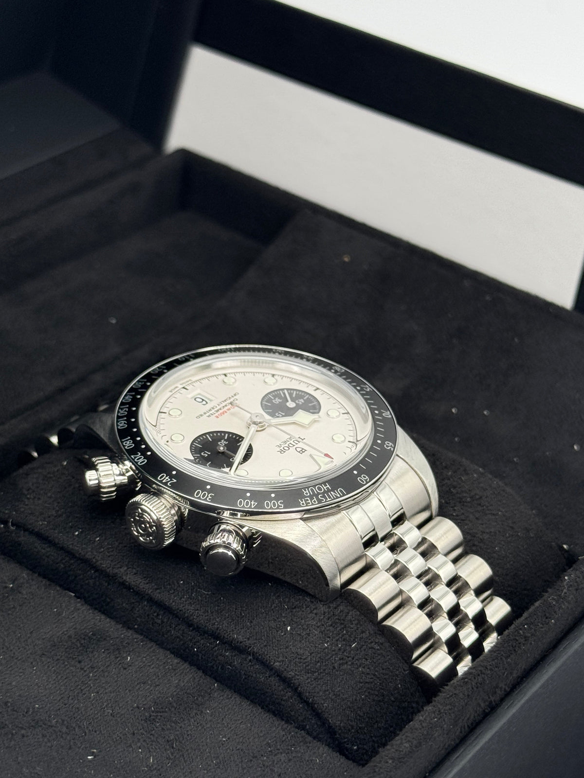 2024 Tudor Black Bay Chrono 41mm 79360N Opaline Panda Dial