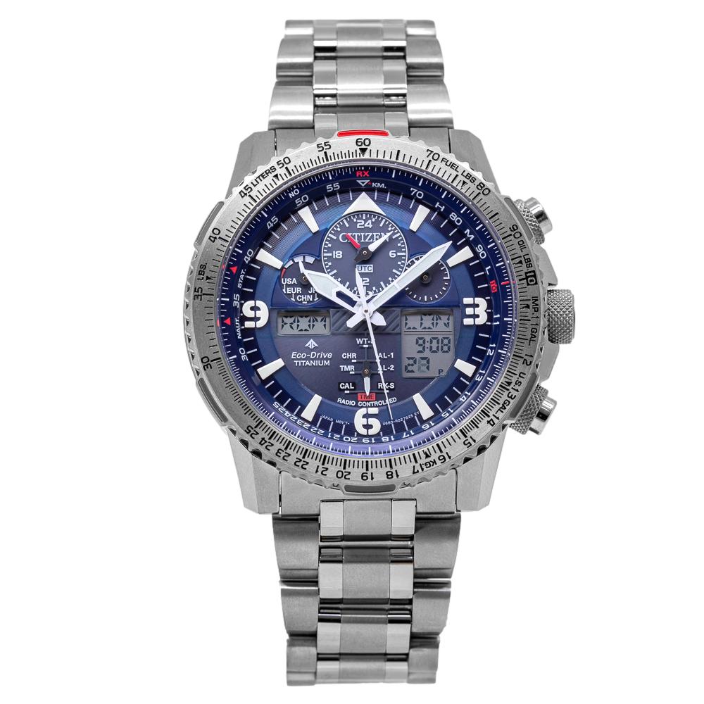 Citizen JY8100-80L Promaster Pilot Radio Titanium Watch