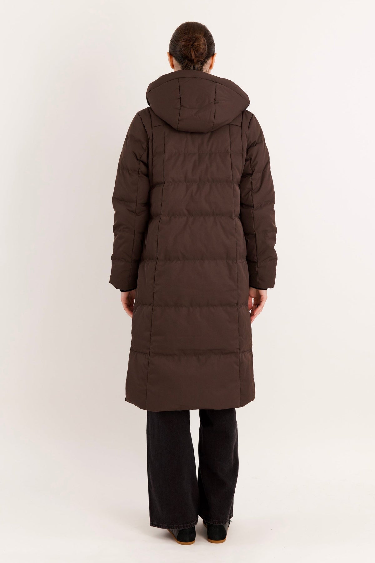 Knee Length Thickened Down Jacket