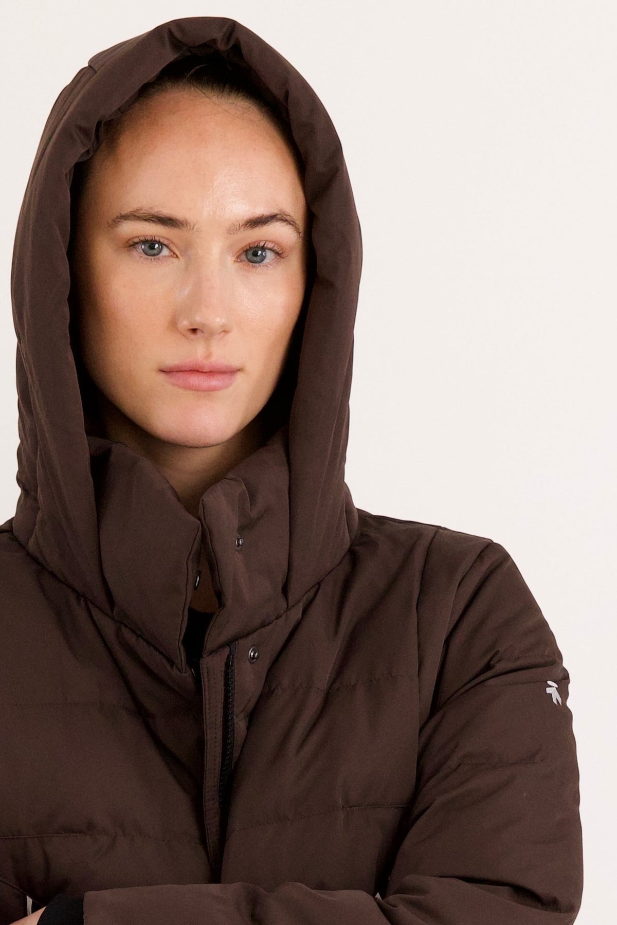 Knee Length Thickened Down Jacket