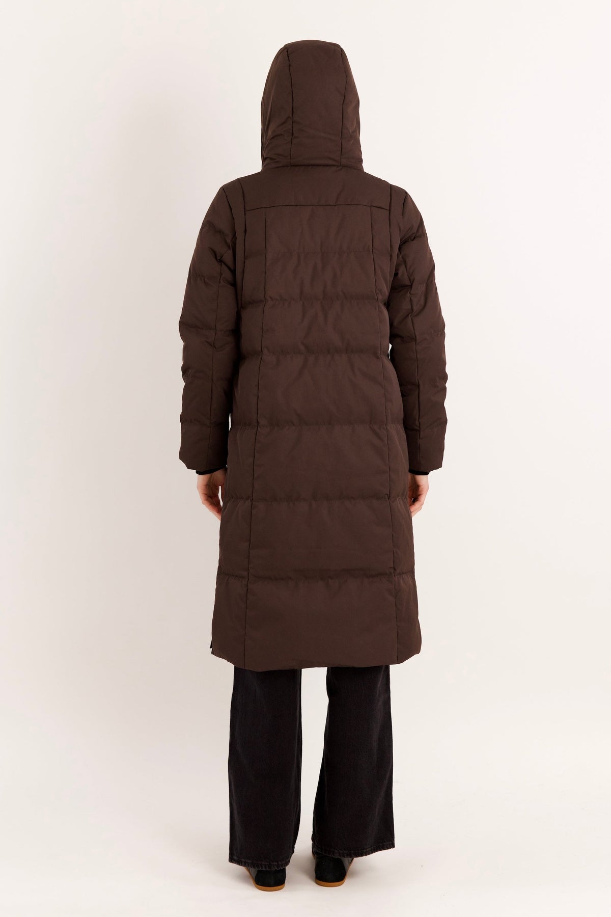 Knee Length Thickened Down Jacket