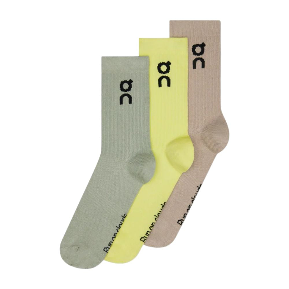 ON Cloud Logo High Socks (3 Pairs)