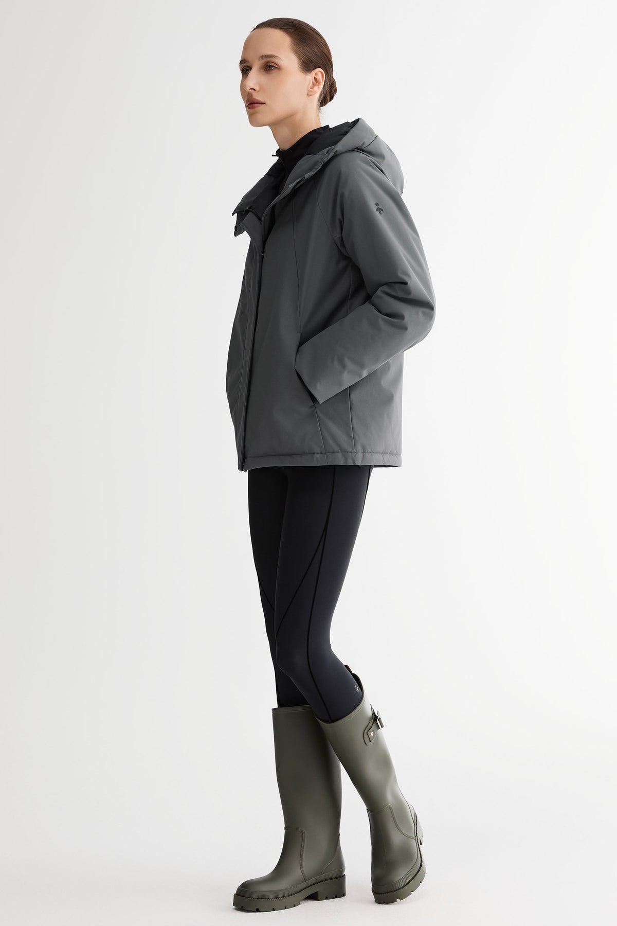 Lightweight Cropped Everyday Parka Jacket
