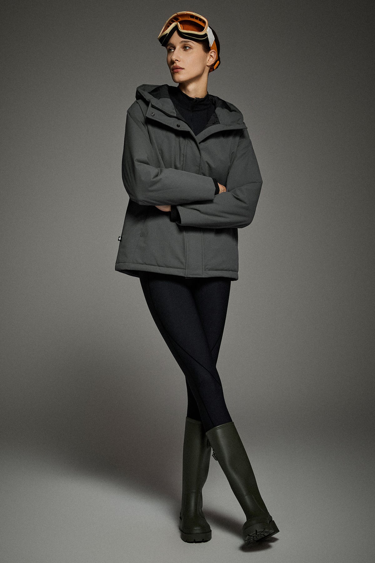 Lightweight Cropped Everyday Parka Jacket
