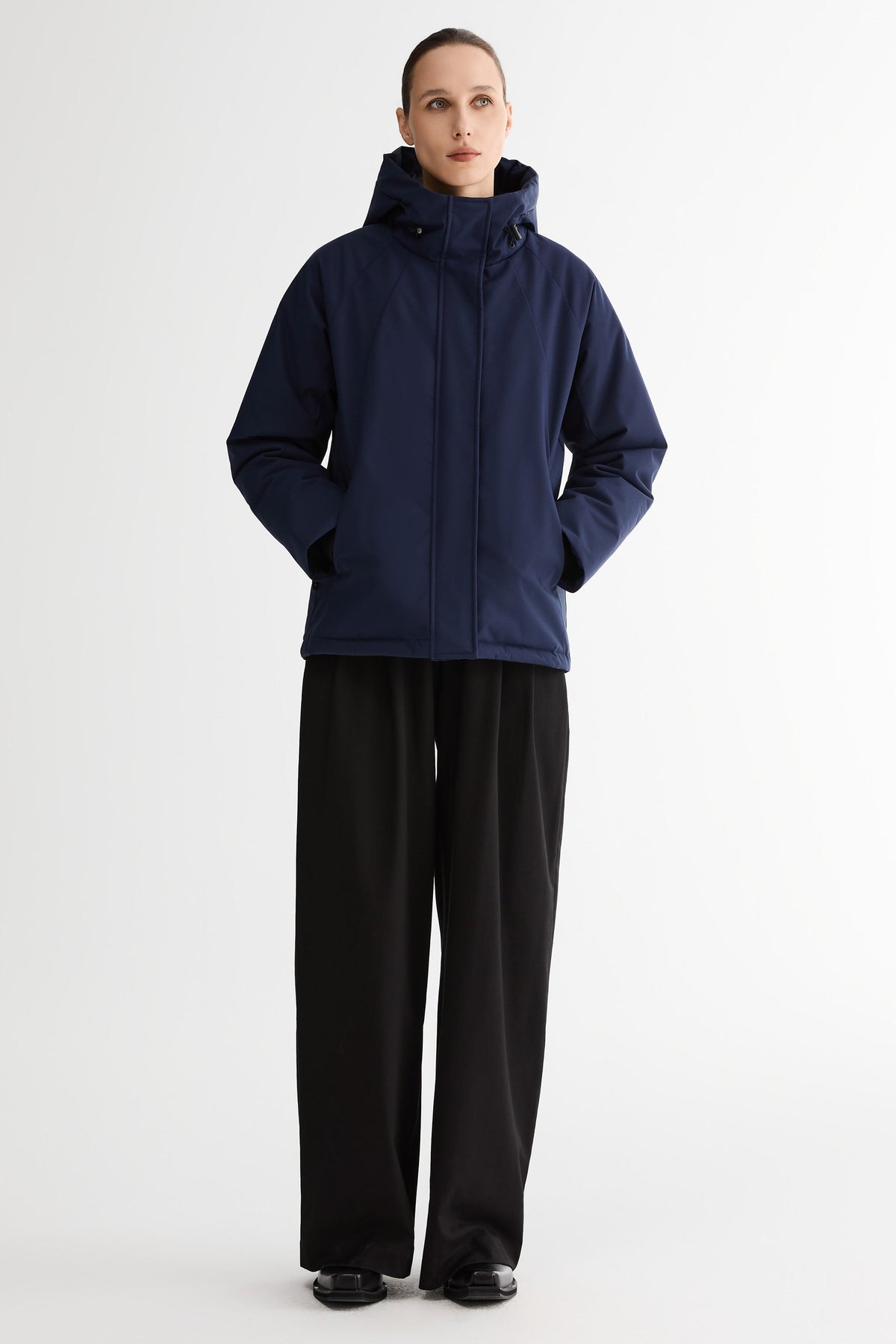 Lightweight Cropped Everyday Parka Jacket