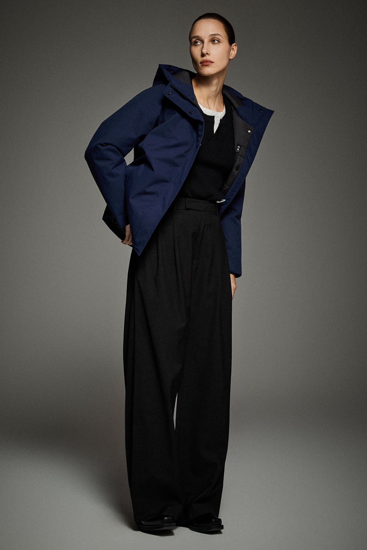 Lightweight Cropped Everyday Parka Jacket