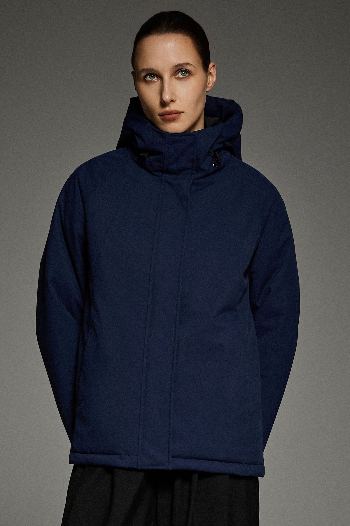 Lightweight Cropped Everyday Parka Jacket