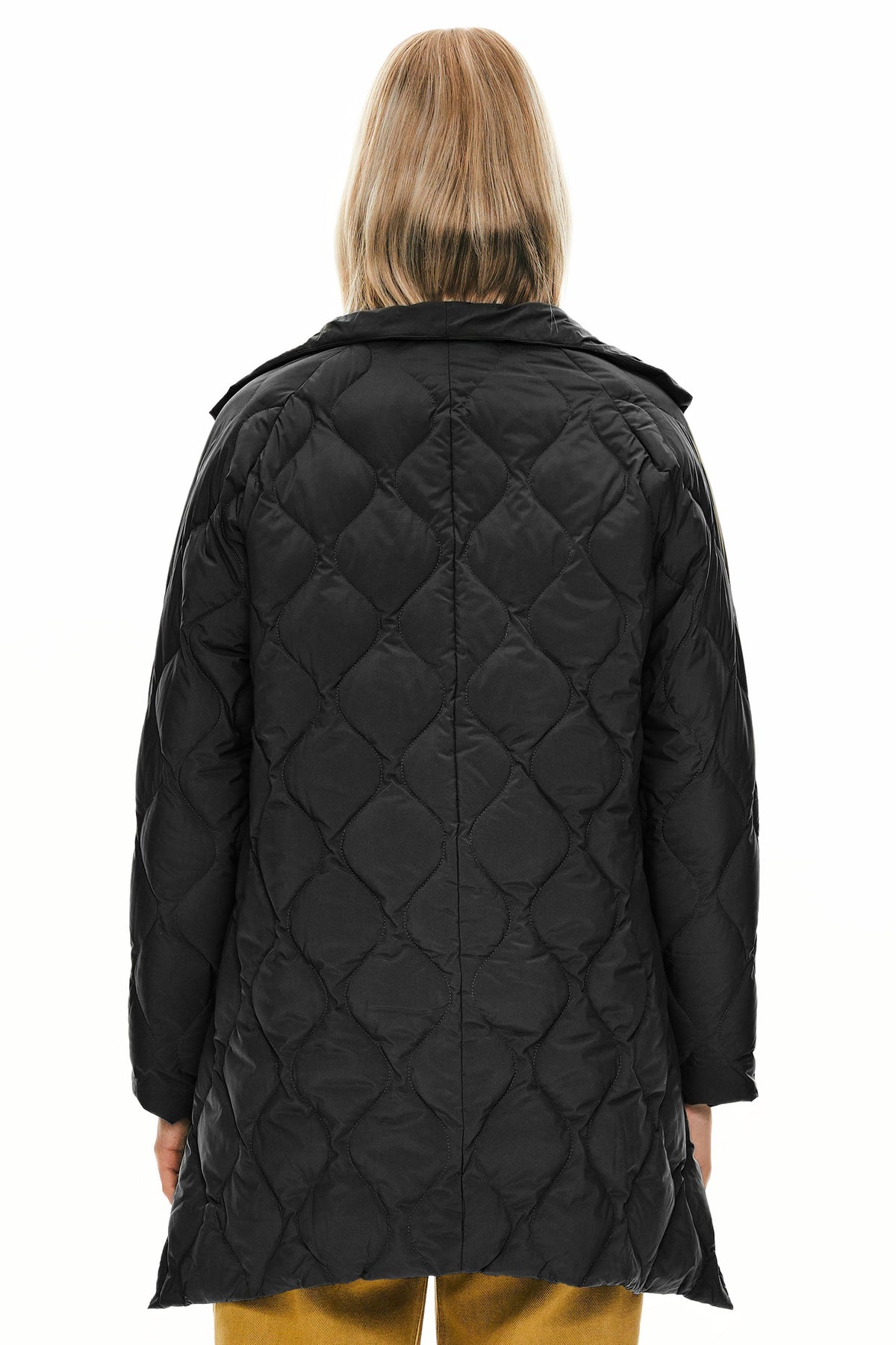 Oversized Quilted Lightweight Down Puffer Jacket