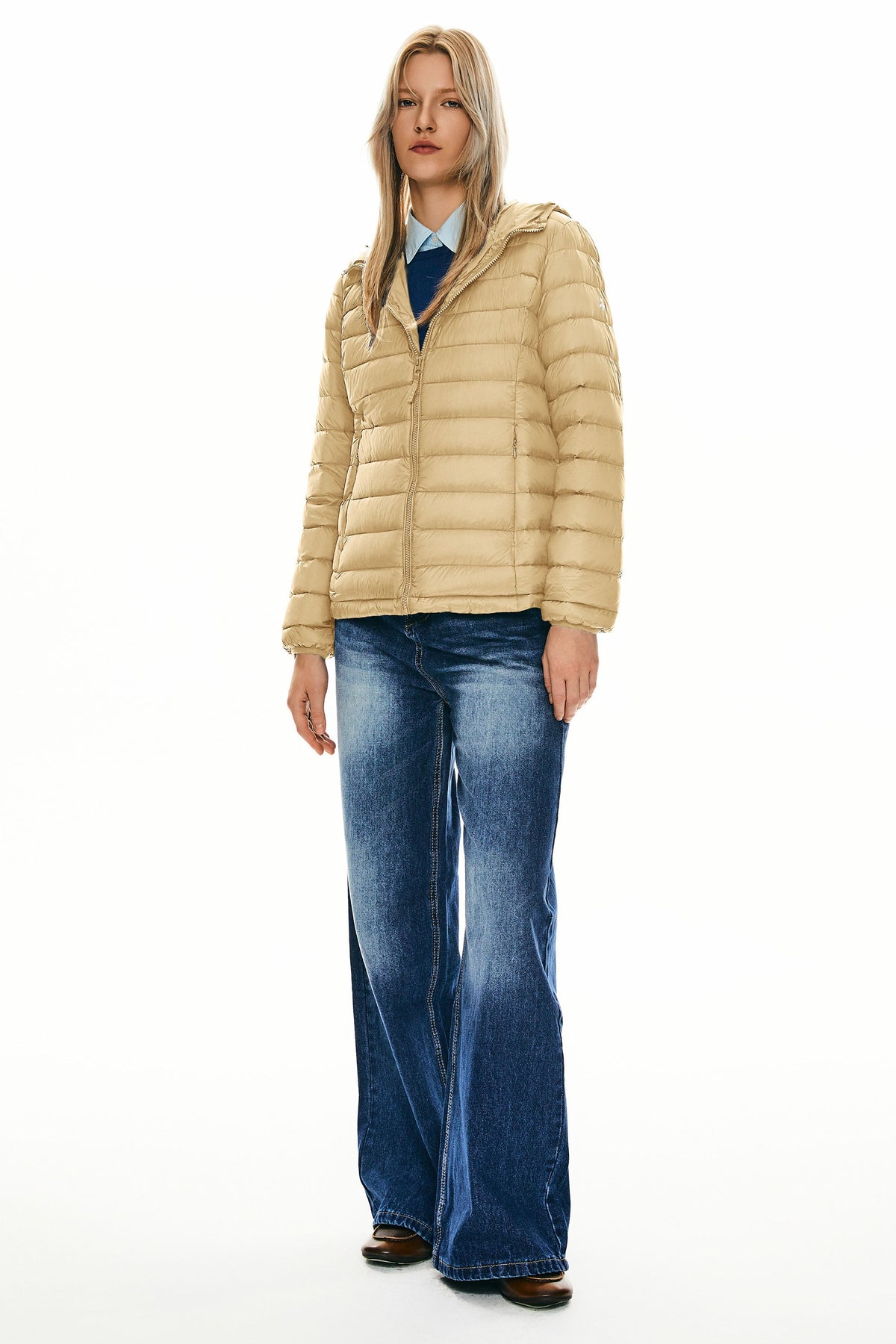 Lightweight Packable Down Jacket with hood