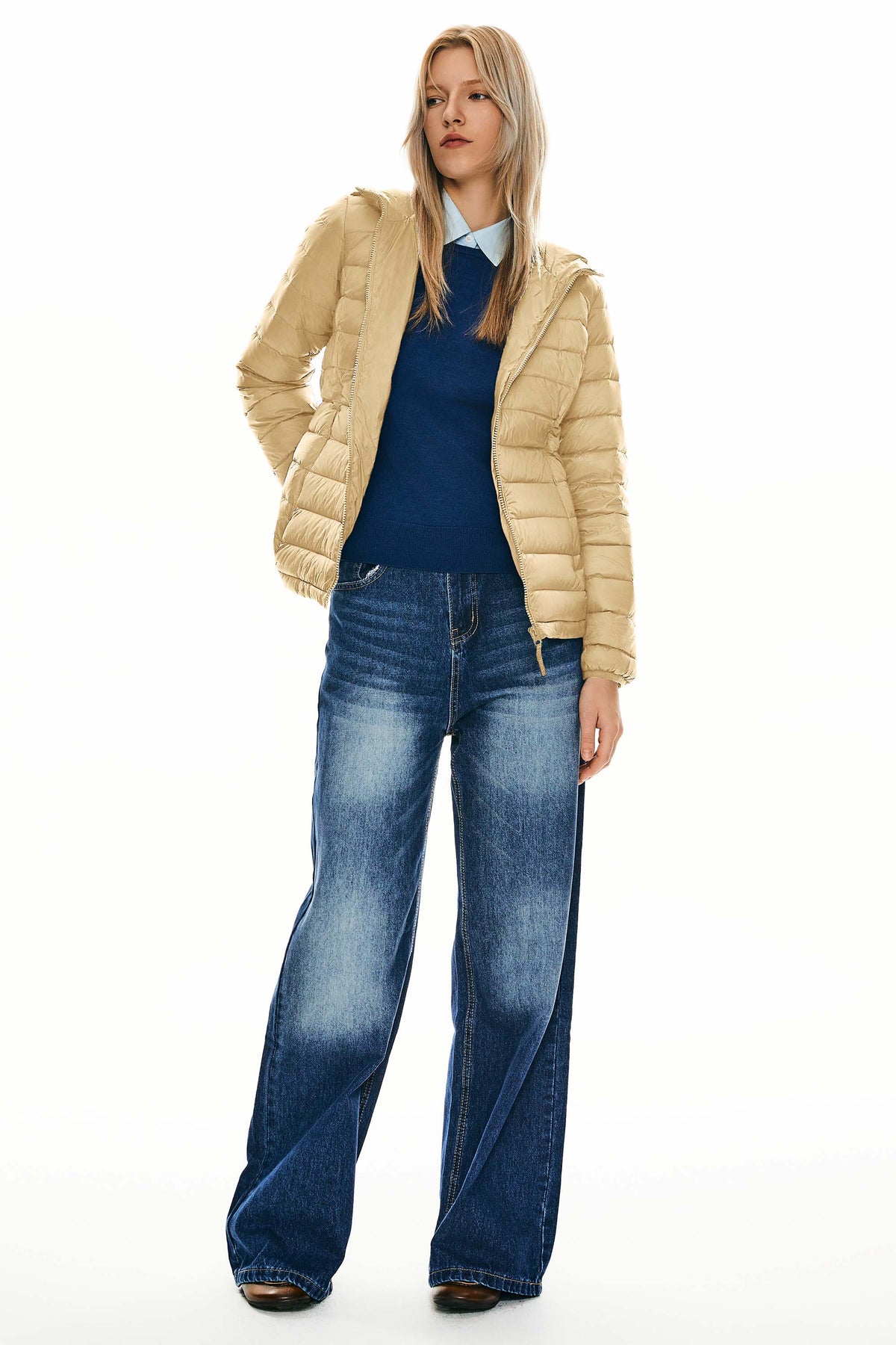 Lightweight Packable Down Jacket with hood