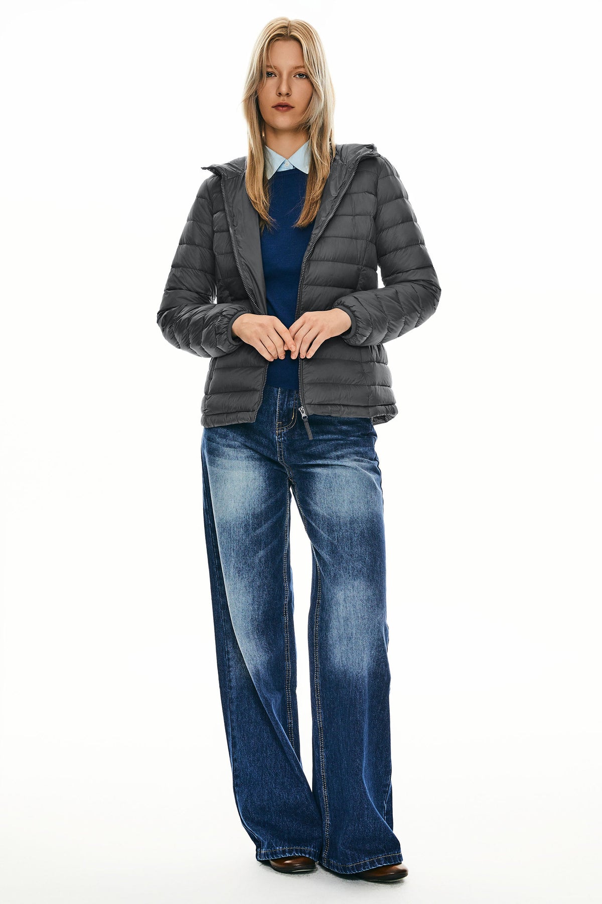 Lightweight Packable Down Jacket with hood