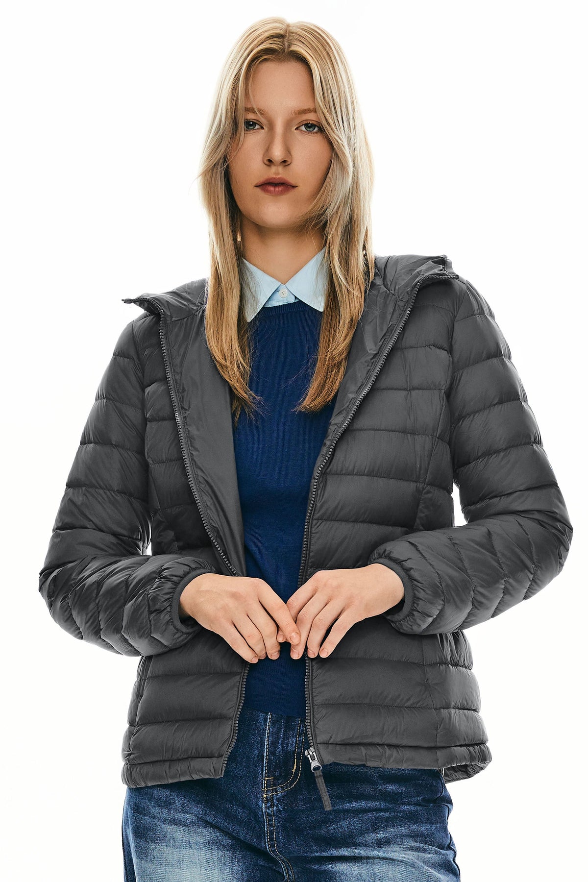 Lightweight Packable Down Jacket with hood