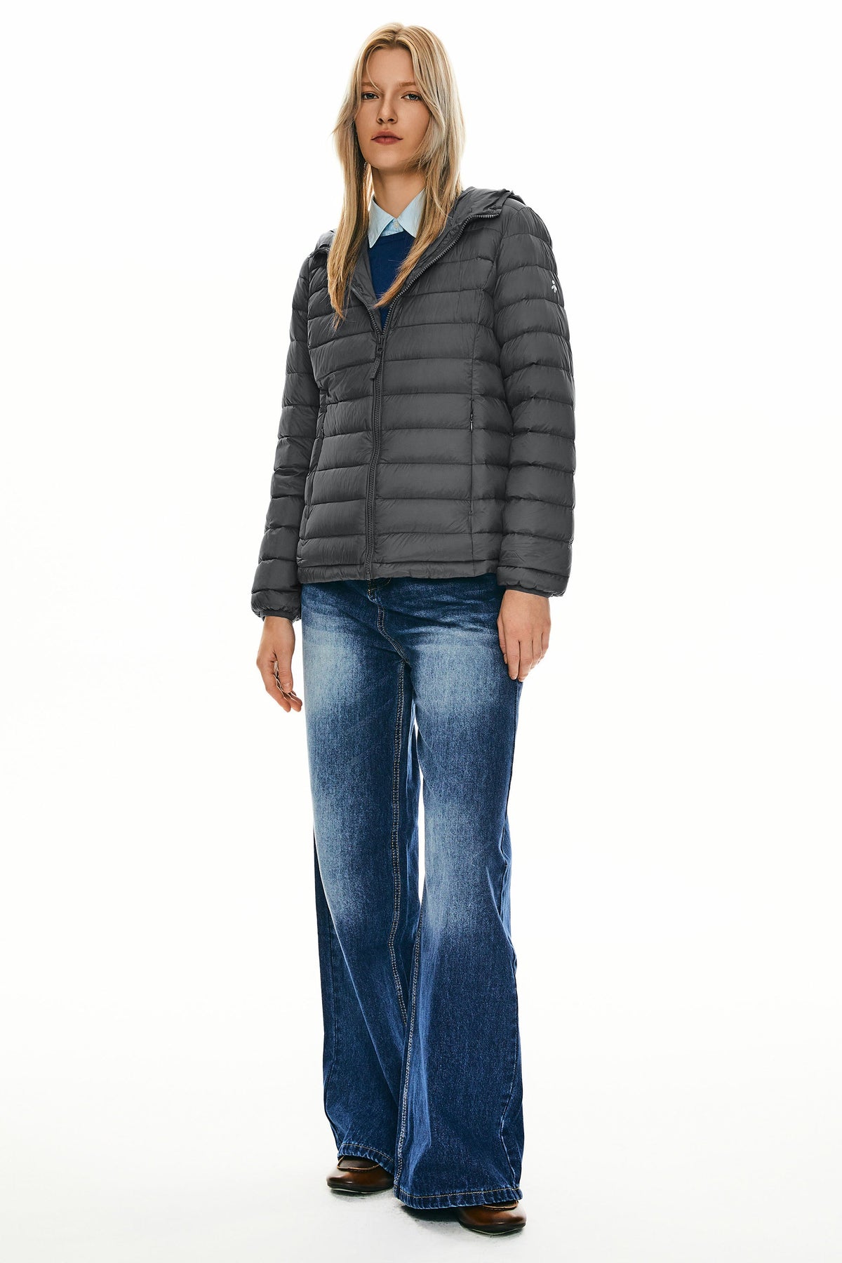 Lightweight Packable Down Jacket with hood