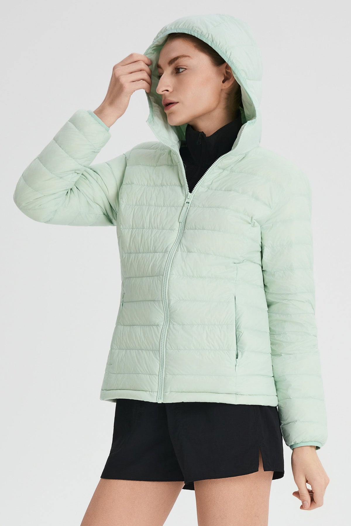 Lightweight Packable Down Jacket with hood