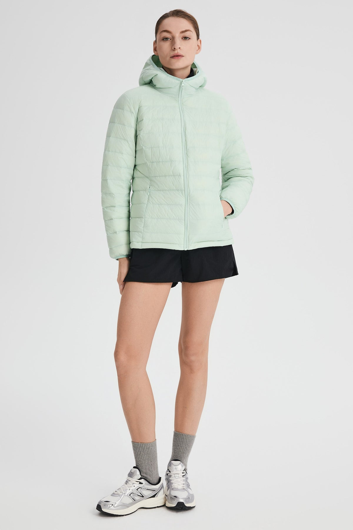 Lightweight Packable Down Jacket with hood