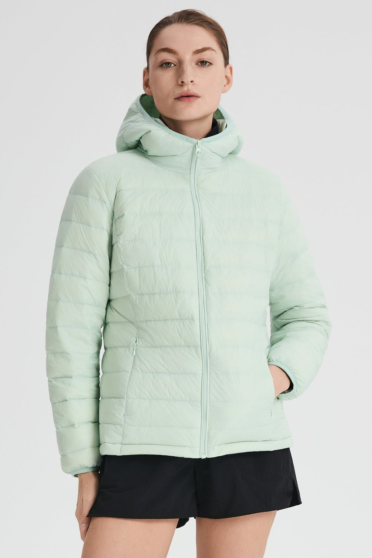 Lightweight Packable Down Jacket with hood