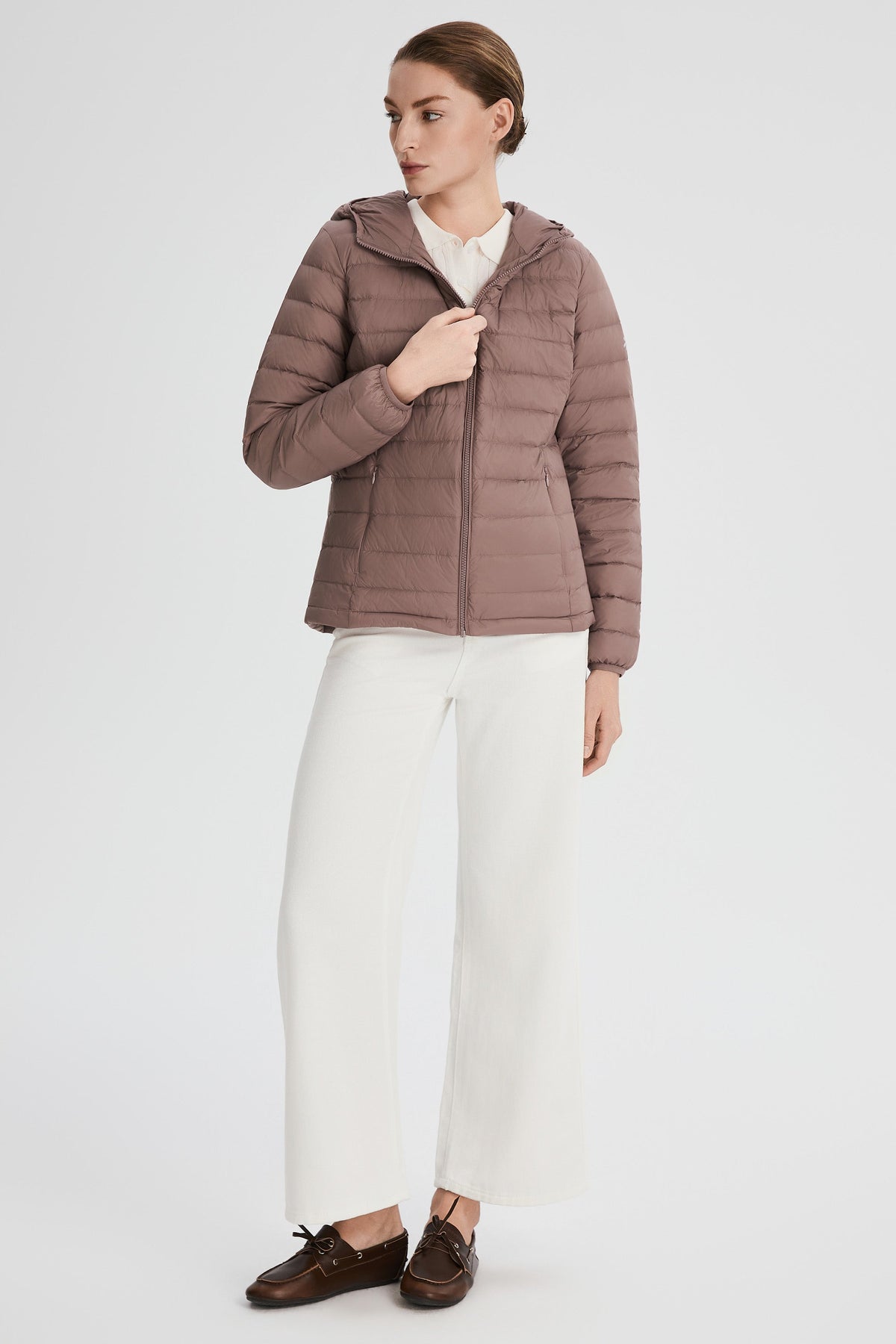 Lightweight Packable Down Jacket with hood