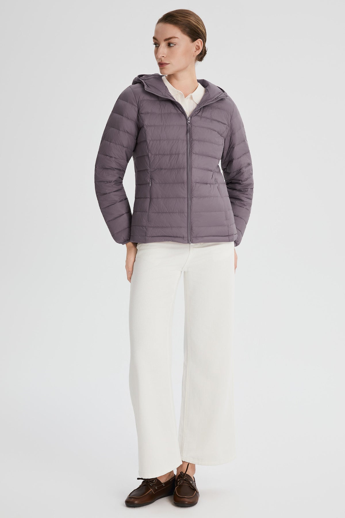 Lightweight Packable Down Jacket with hood