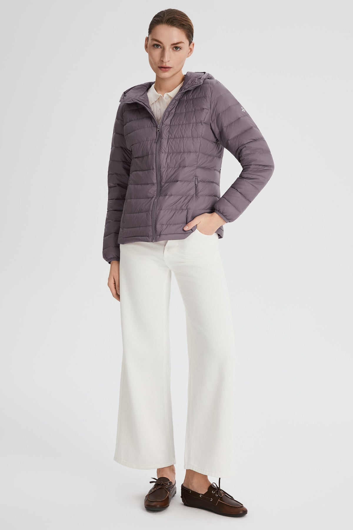 Lightweight Packable Down Jacket with hood