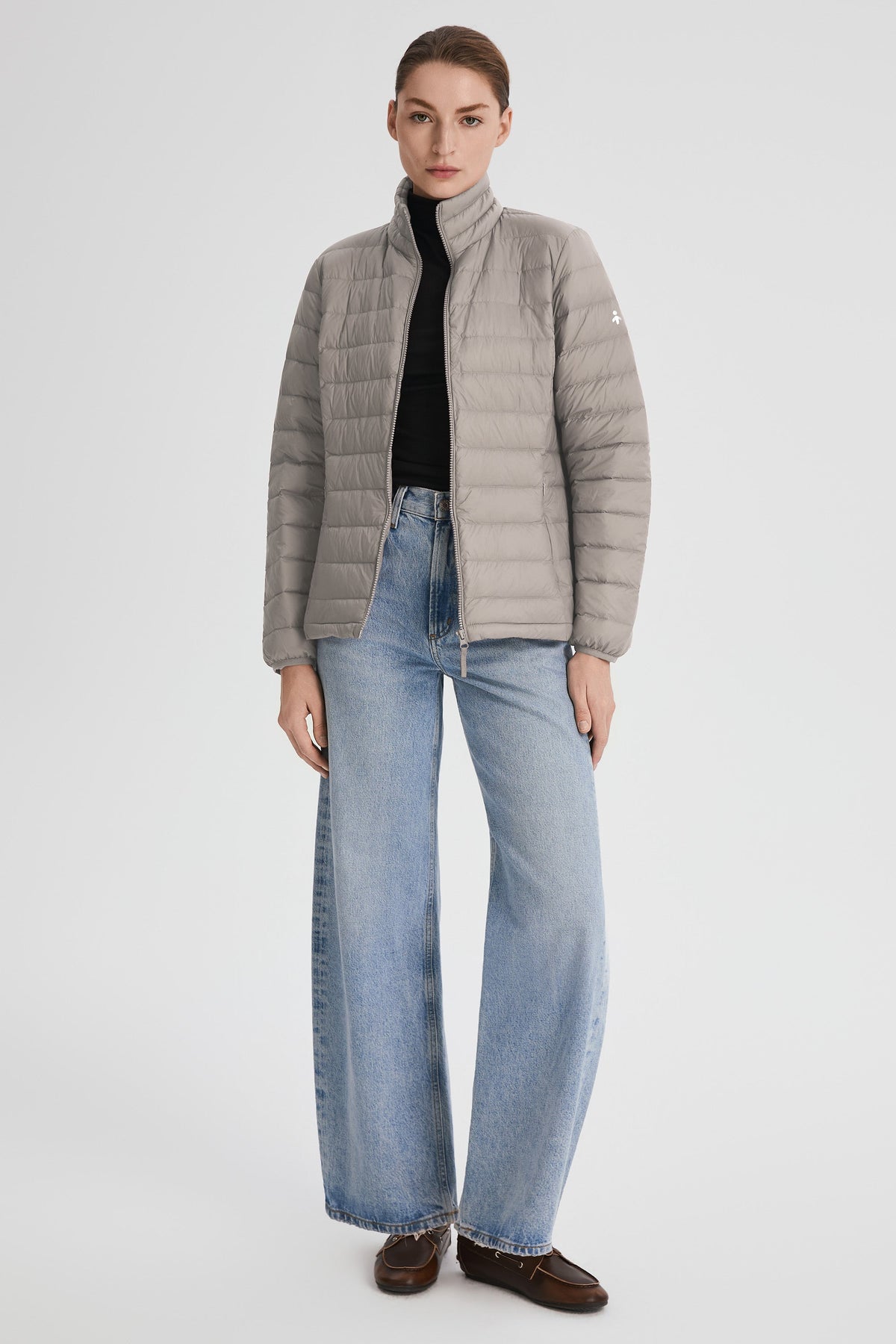 Lightweight Quilted Packable Down Jacket