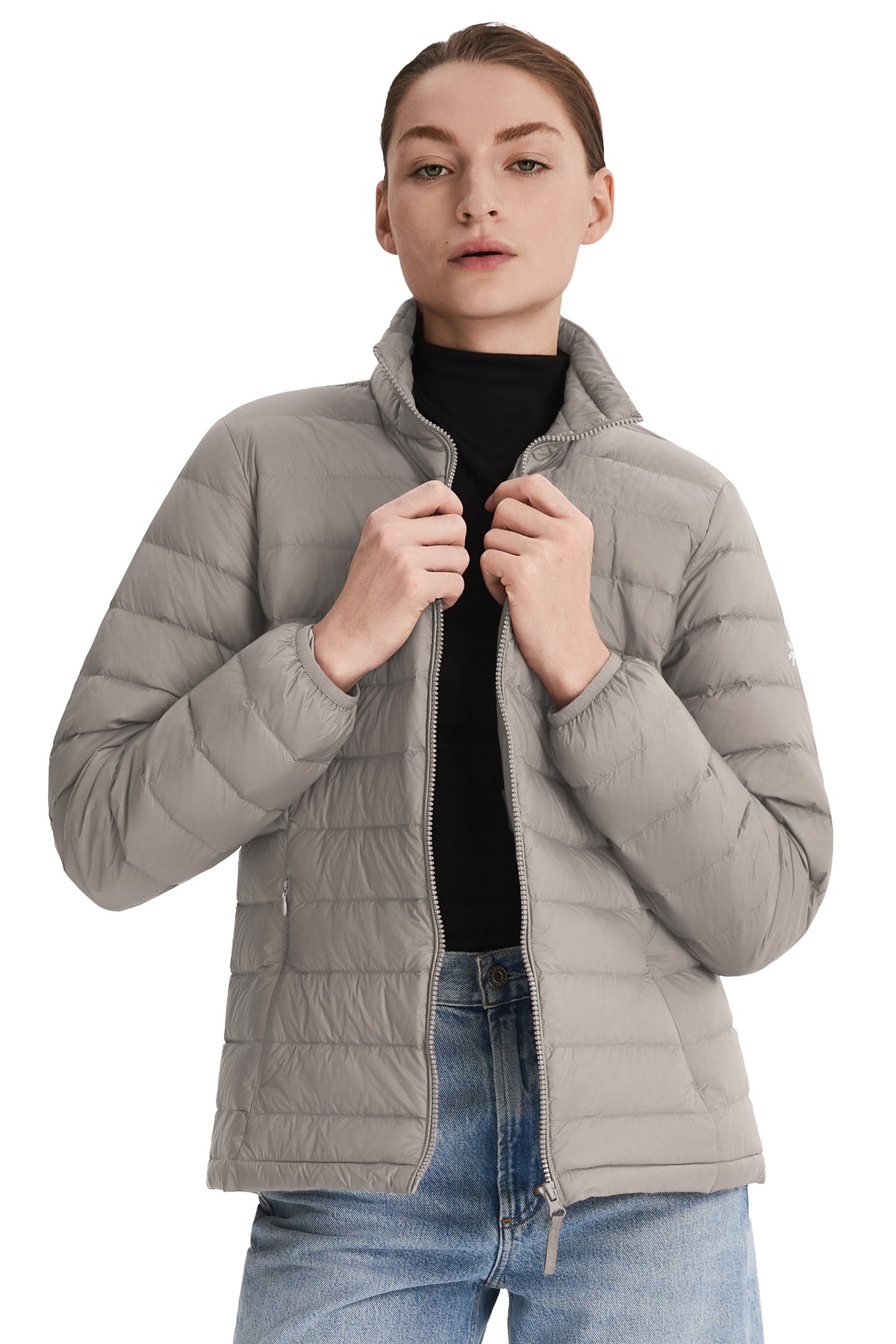 Lightweight Quilted Packable Down Jacket