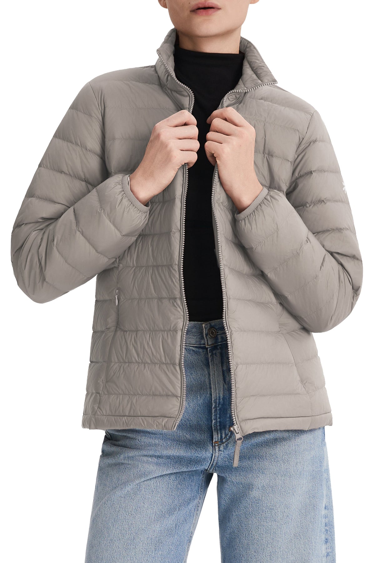 Lightweight Quilted Packable Down Jacket