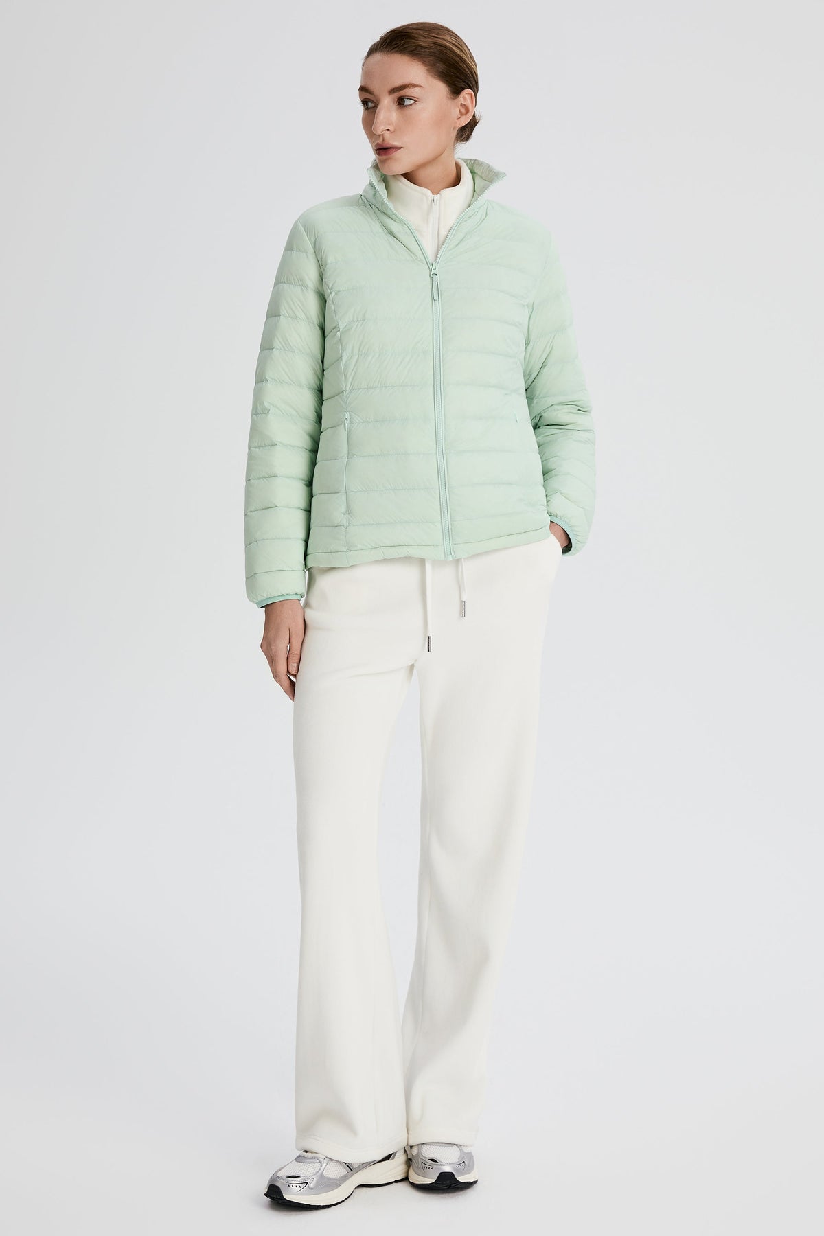 Lightweight Quilted Packable Down Jacket