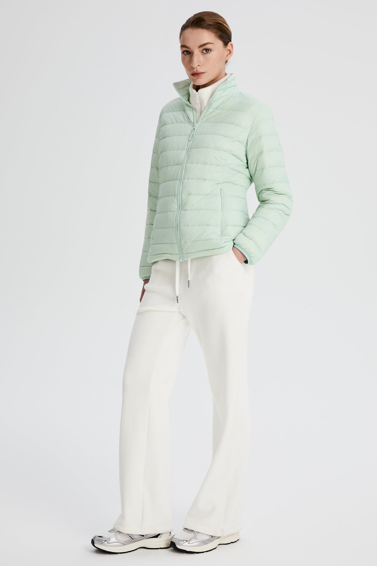 Lightweight Quilted Packable Down Jacket