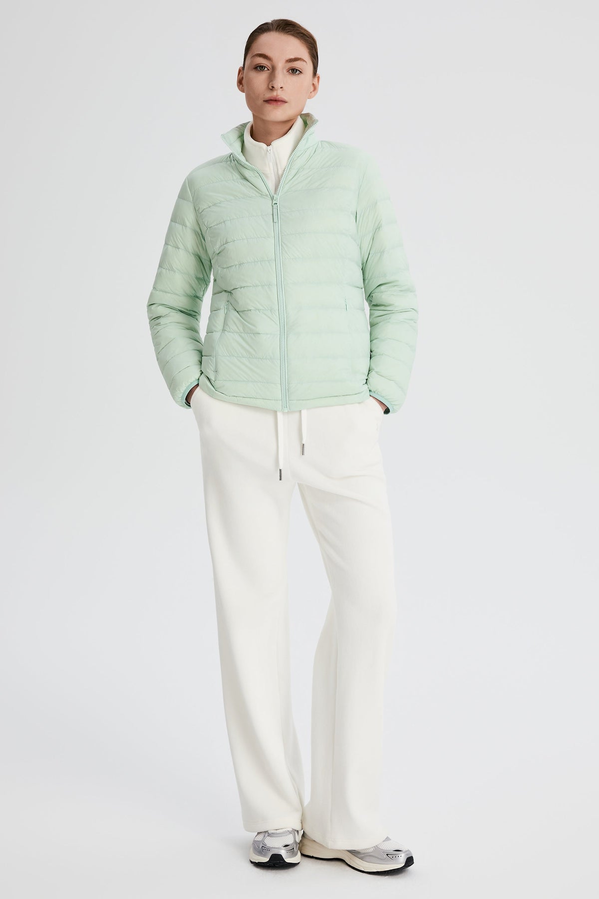 Lightweight Quilted Packable Down Jacket
