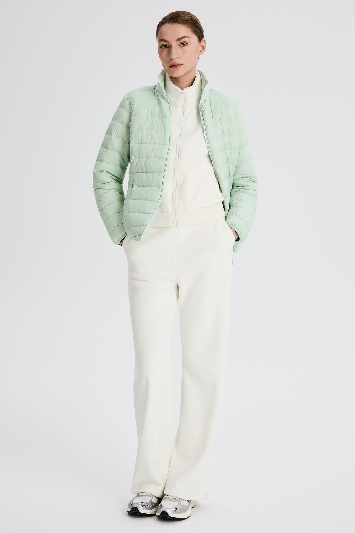 Lightweight Quilted Packable Down Jacket