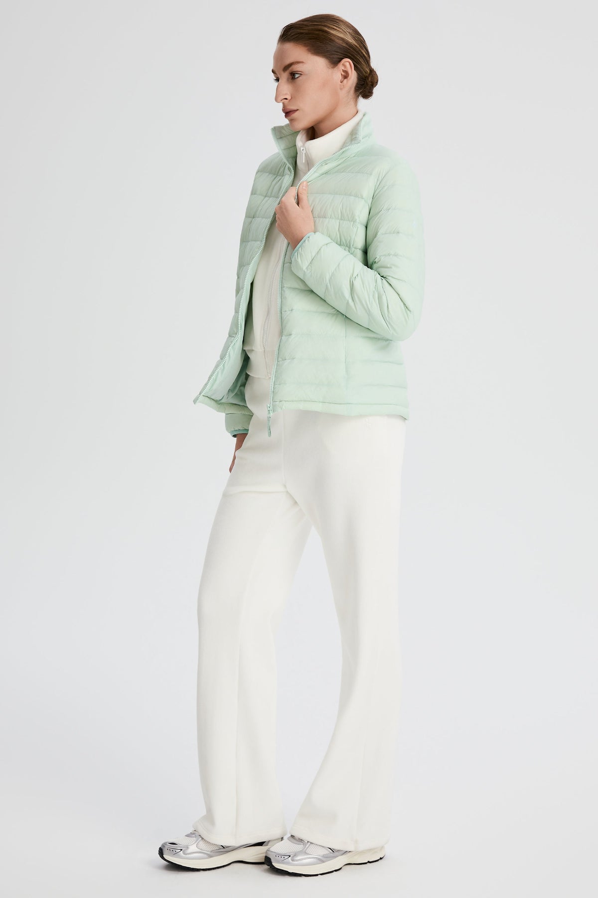Lightweight Quilted Packable Down Jacket