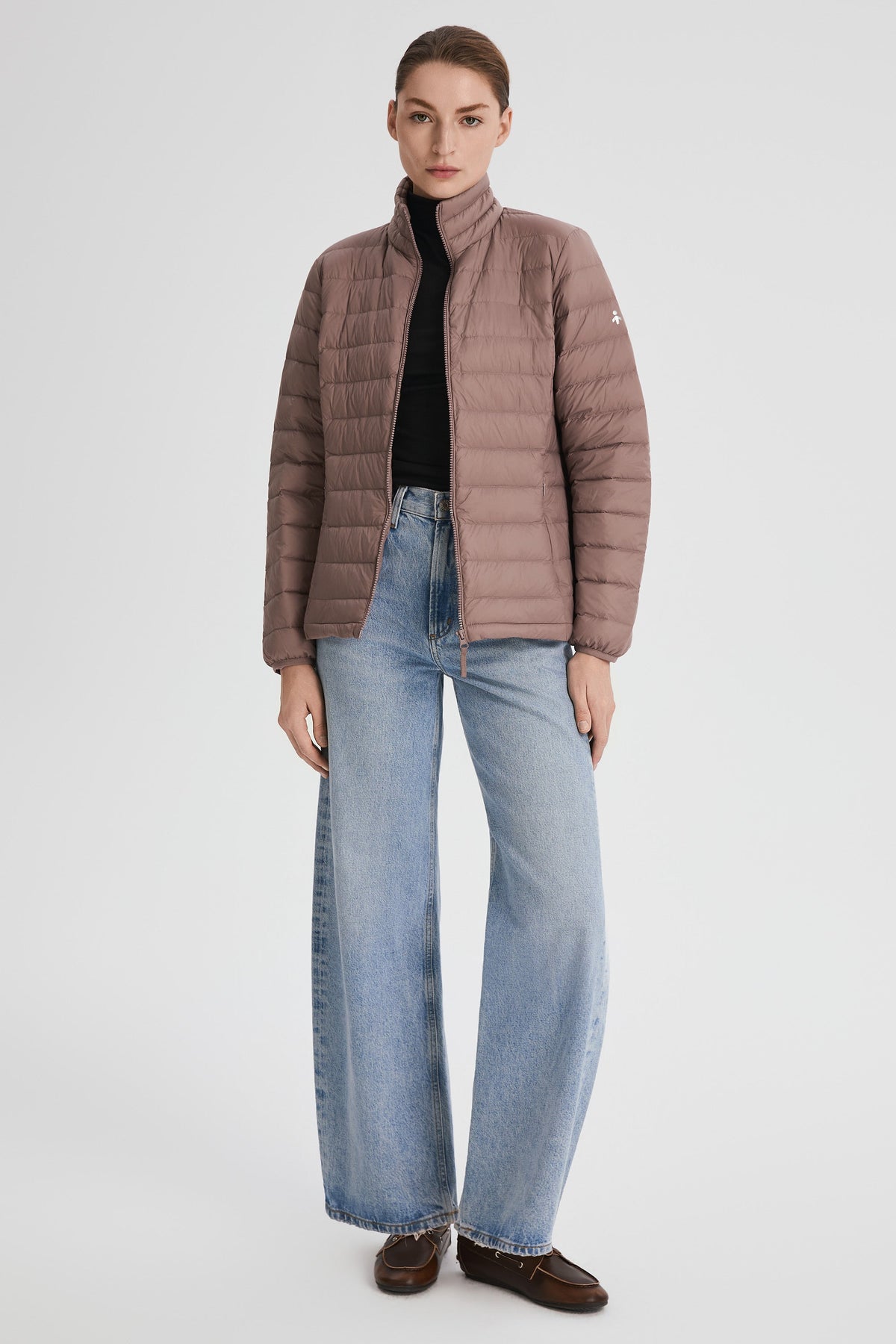 Lightweight Quilted Packable Down Jacket