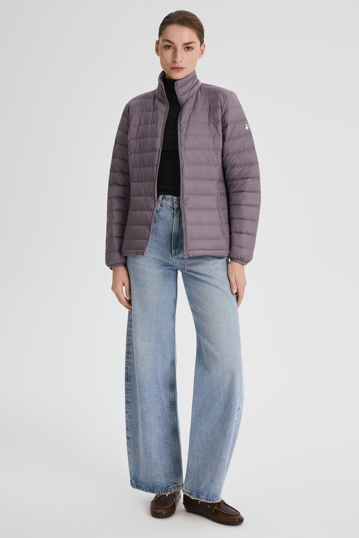Lightweight Quilted Packable Down Jacket