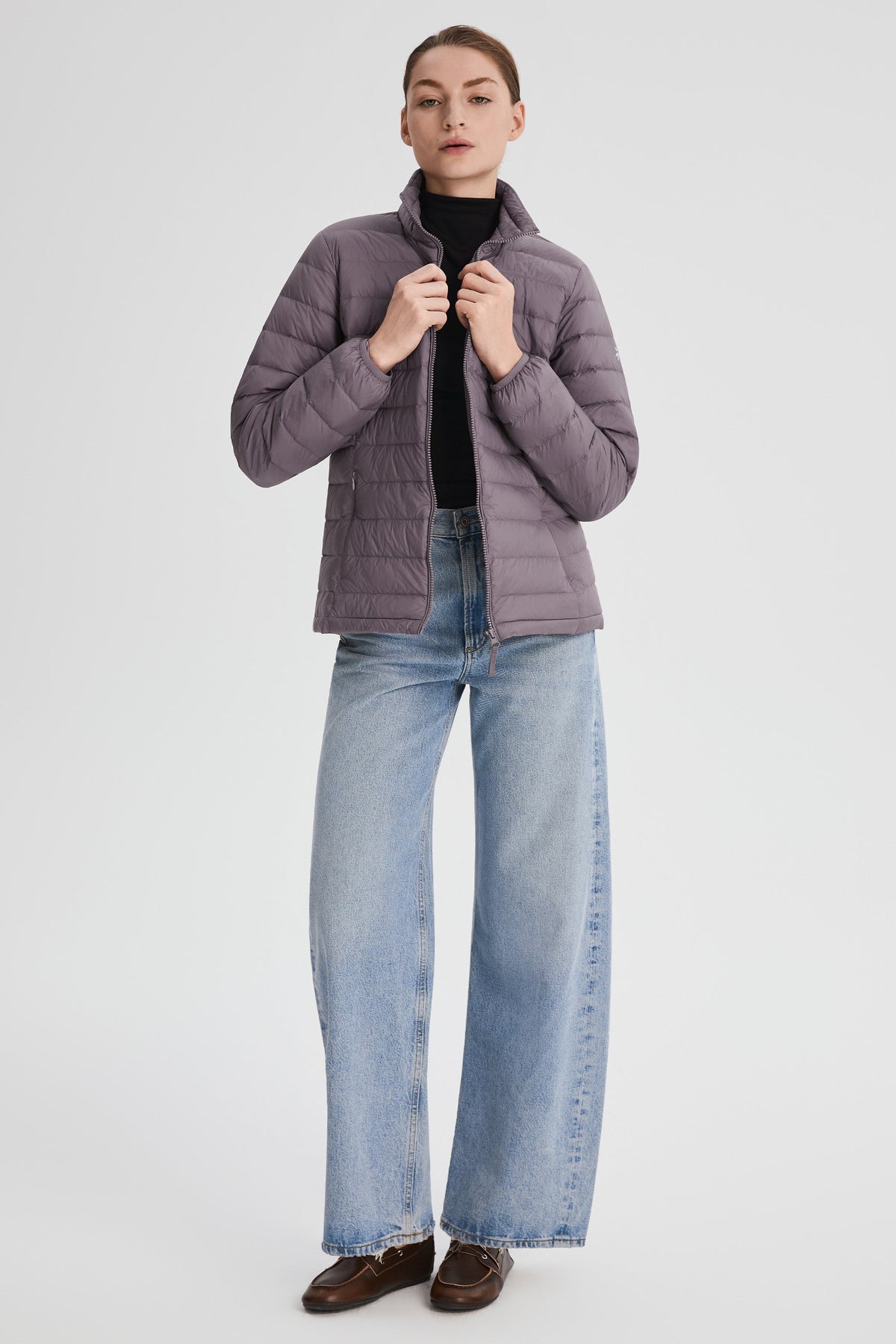 Lightweight Quilted Packable Down Jacket