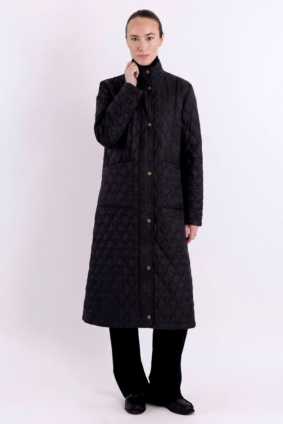BarnForm Long Lightweight Trench Jacket