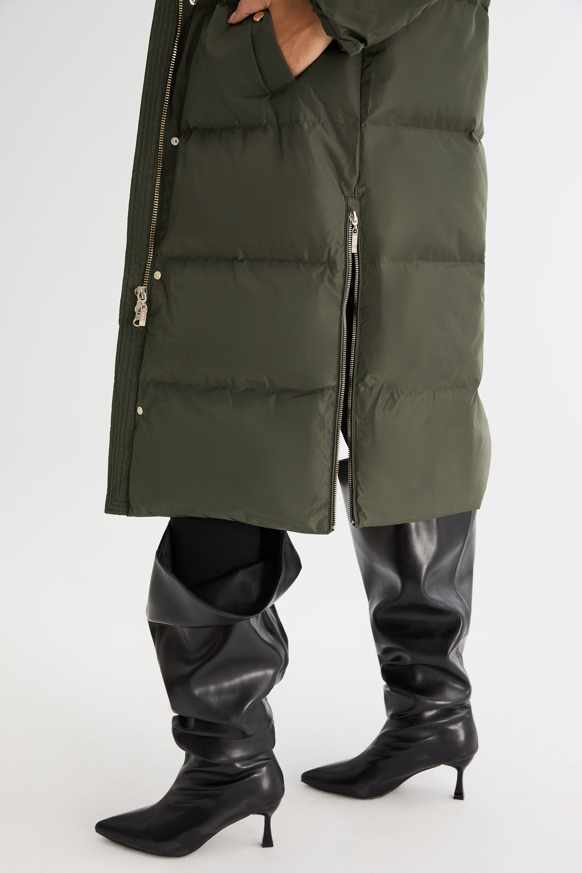 Long Maxi Puffer Thickened Down Jacket