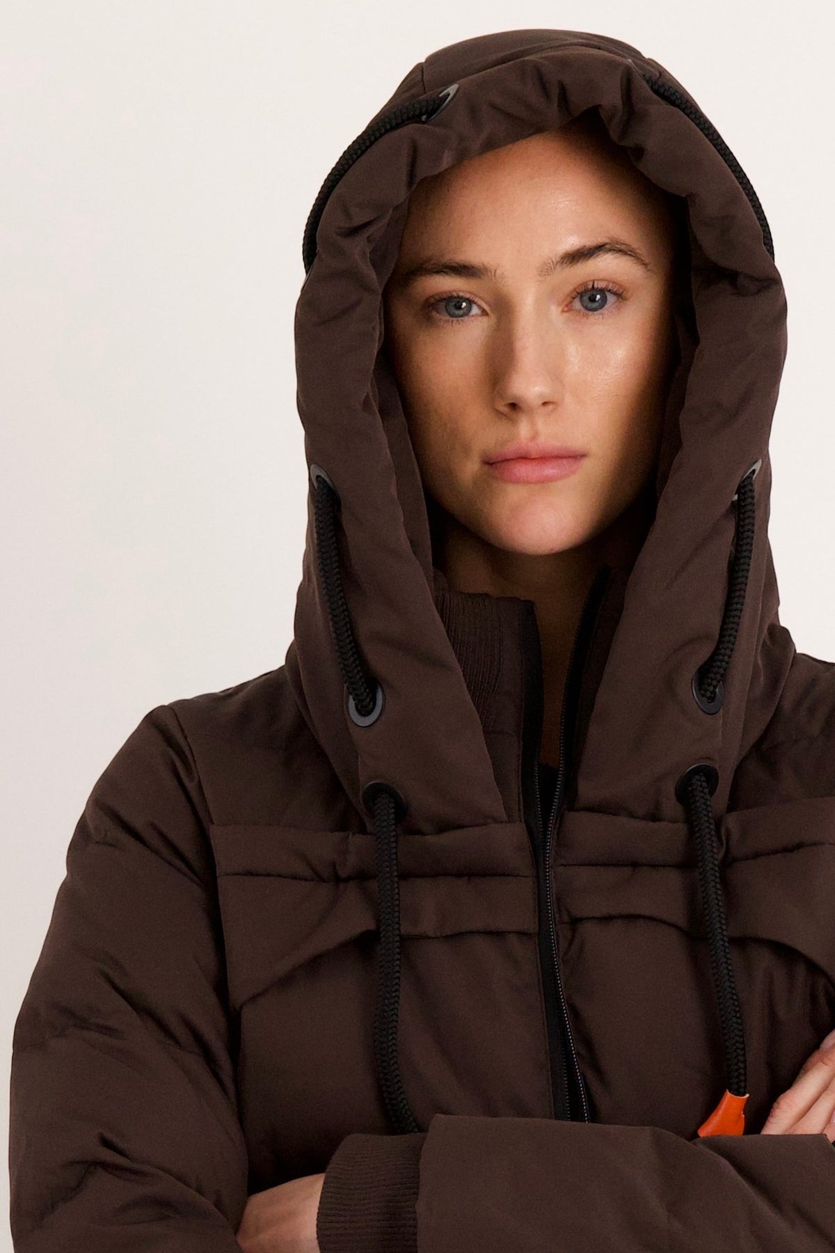 Long Thickened Hooded Down Jacket