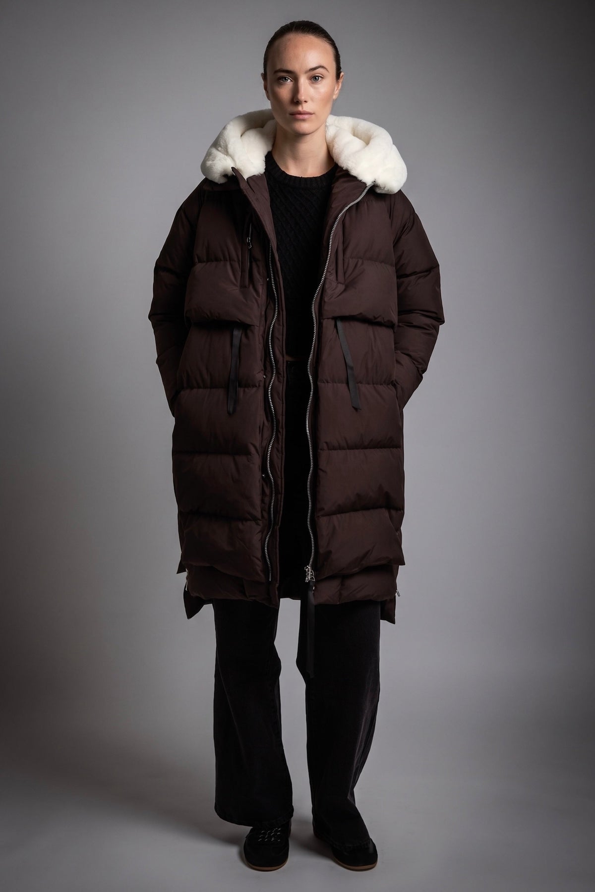 092 Universe® Long Winter Down Puffer Jacket