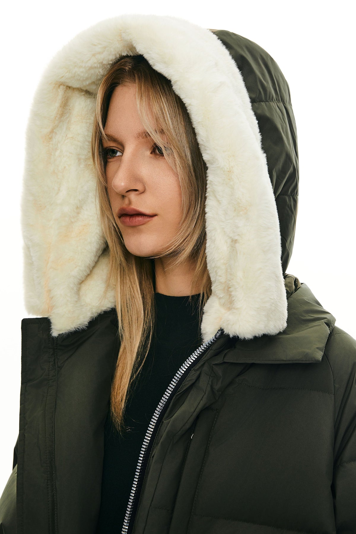 092 Universe® Long Winter Down Puffer Jacket