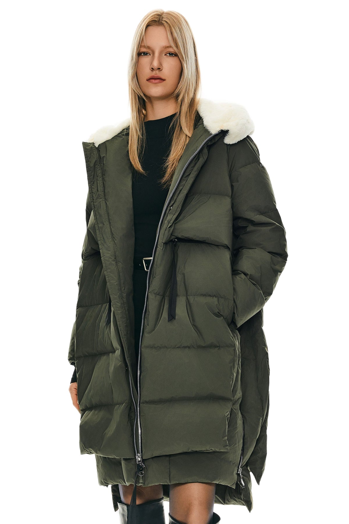 092 Universe® Long Winter Down Puffer Jacket