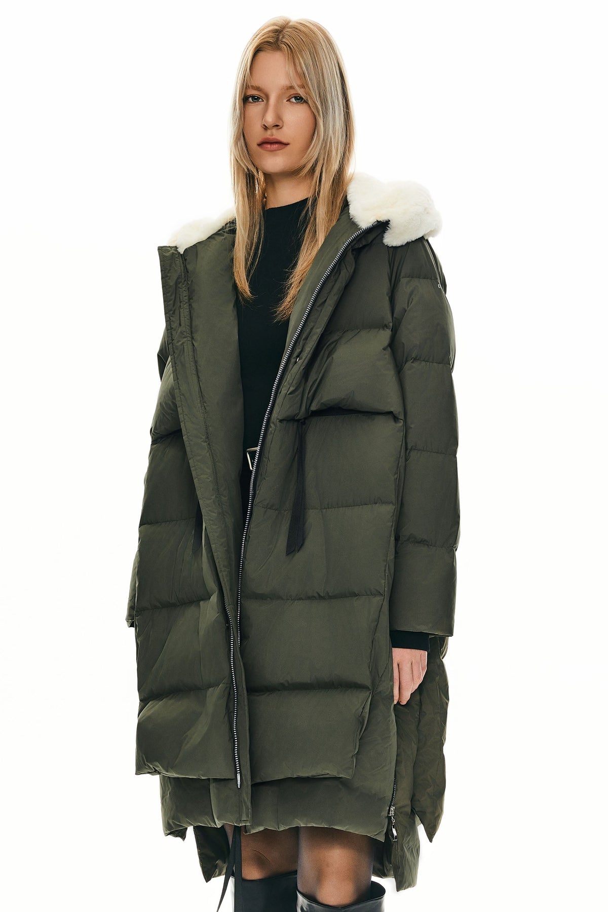 092 Universe® Long Winter Down Puffer Jacket