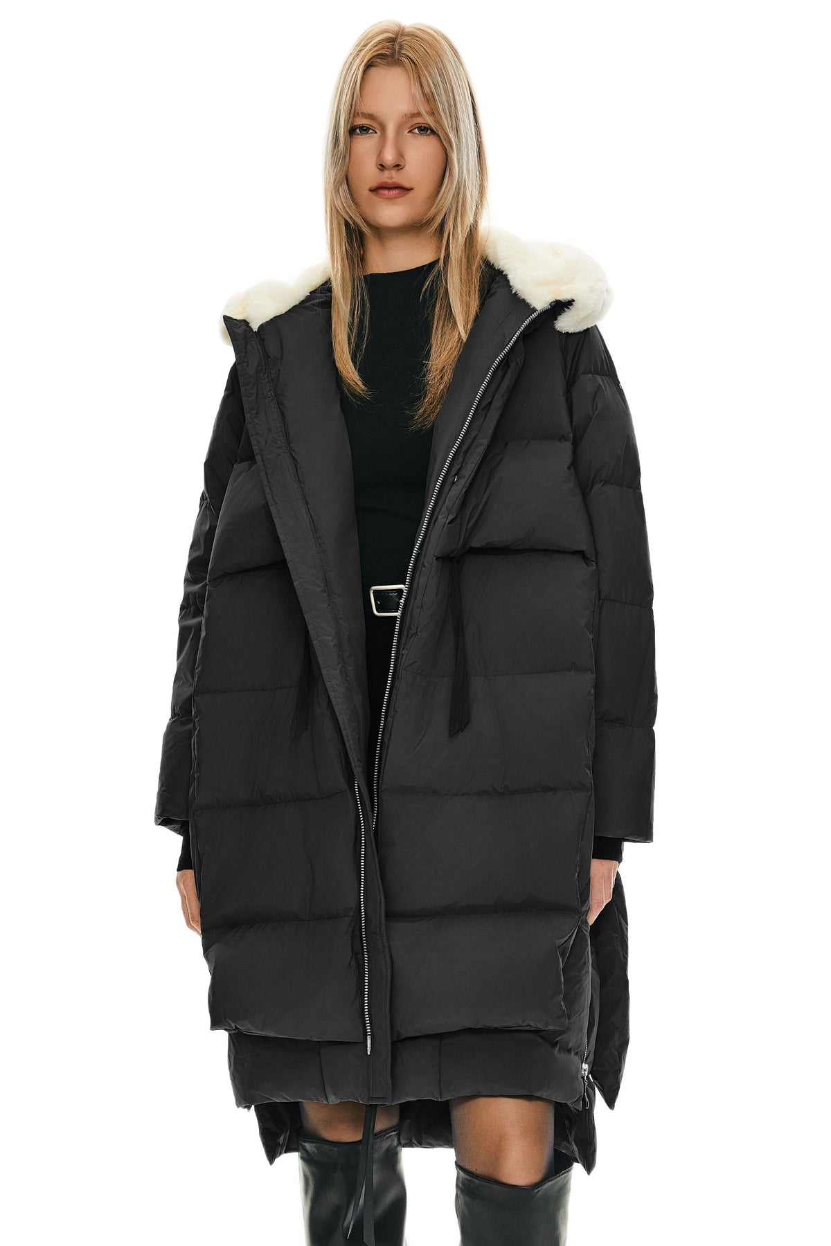 092 Universe® Long Winter Down Puffer Jacket