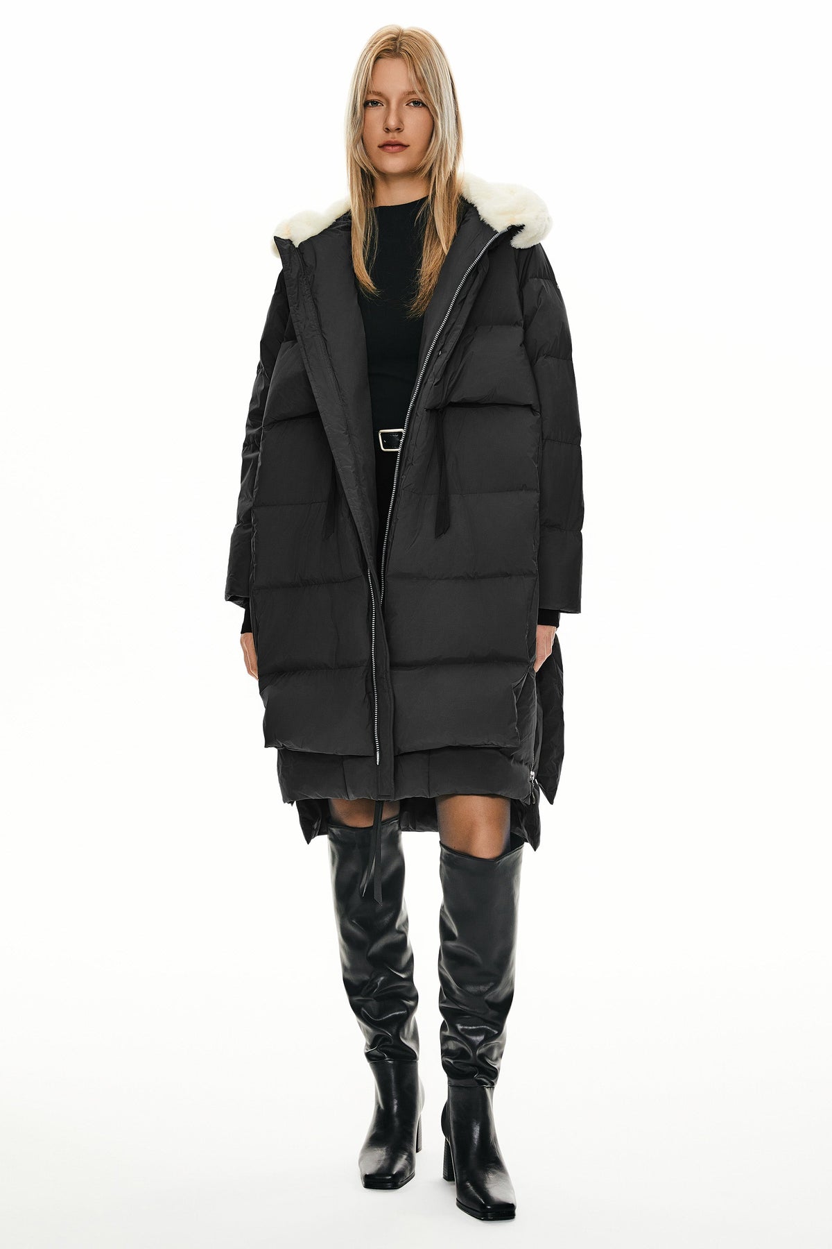 092 Universe® Long Winter Down Puffer Jacket