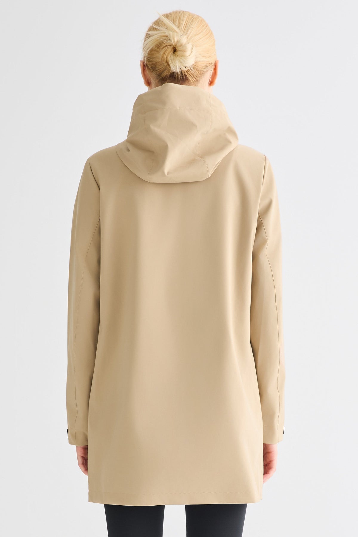 Mid-Length Waterproof Trench Jacket