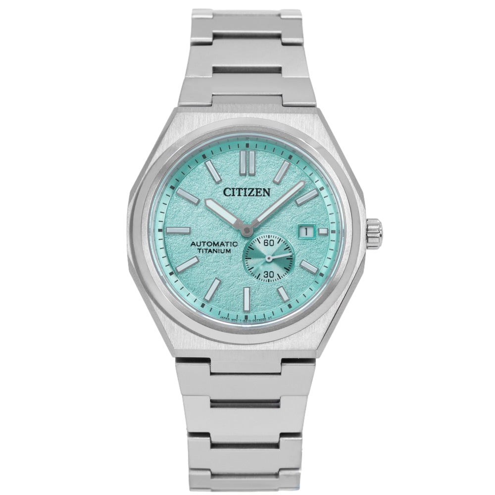 Citizen Men's NJ0180-80M Super Titanium Lightgreen Dial Auto